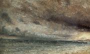 John Constable Stormy Sea,Brighton 20 july 1828 oil